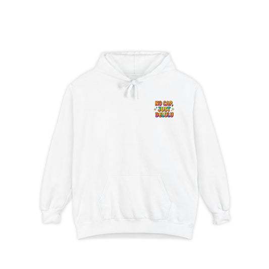Hoodie - No Cap, Just Delulu Graphic Hoodie